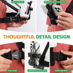 Phone Chest Mount Harness Strap Holder for Samsung iPhone