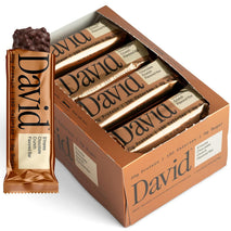 David Bronze High Protein Bars, S'mores Chocolate Crunch Flavor, 12 Pack