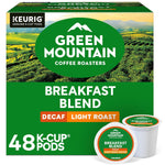 Green Mountain Coffee Roasters Decaf Breakfast Blend K-Cup Portion Pack for Keurig Brewers