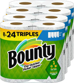 Bounty Select-A-Size Paper Towels, White, 8 Triple Rolls = 24 Regular Rolls - Rayz Mart