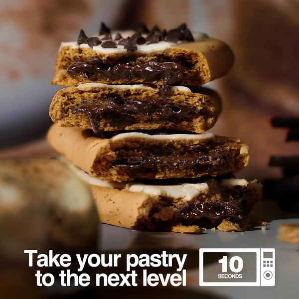 Protein Pastry, Campfire S'mores, Keto Friendly Snack, 22g Protein, Low Carb, Soft Baked