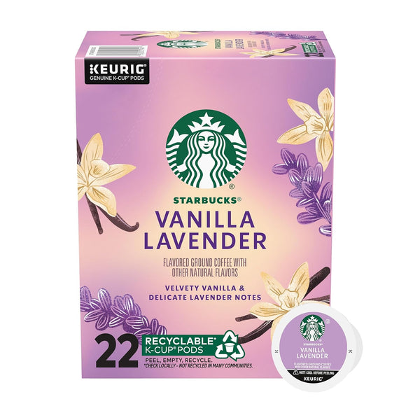 Starbucks Brown Sugar Cinnamon Flavored Coffee K-Cup Pods, 22 Count, Keurig Compatible