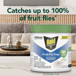 Raid Essentials Fruit Fly Trap for Indoors, 5.4 oz, Child and Pet Safe