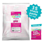 YumEarth Organic Tropical Fruit Snacks (Pack of 35) - 0.7 Ounce Snacks Packs - Non GMO, Gluten Free, Vegan, Dye Free - Pineapple, Raspberry, Mango