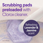 Clorox Scentiva ToiletWand Refills, Toilet Brush, Lavender and Jasmine, 10 Count