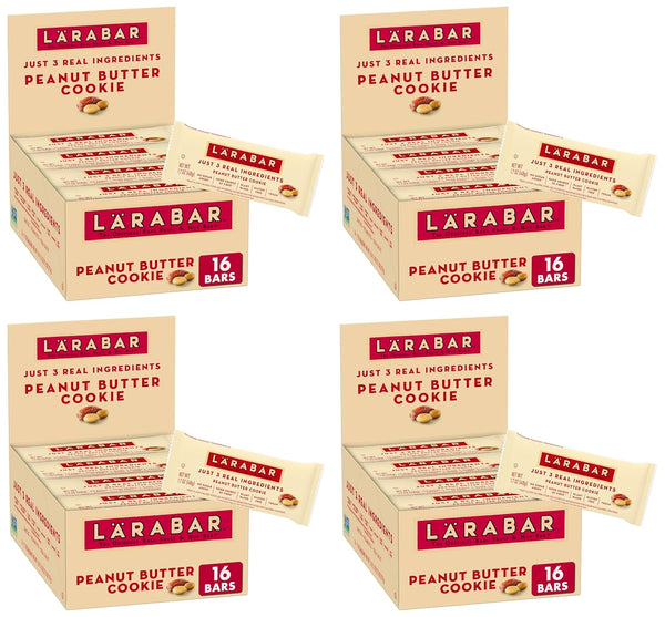Larabar Peanut Butter Cookie Bars, 12 Count, 20.4 oz, Gluten Free and Vegan