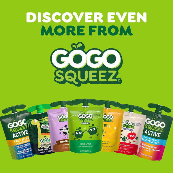 GoGo squeeZ Organic Applesauce and Fruit Puree Variety Pack