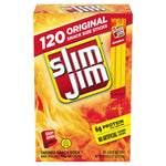 Slim Jim Original Smoked Meat Sticks, 100 Count, 0.28 oz Each
