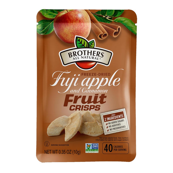 Brothers All Natural Freeze Dried Fruit Crisps Variety Pack 24 Single Serve Bags