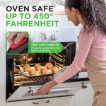 NutriChef 3-Piece Nonstick Kitchen Oven Baking Pans Set