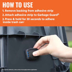 Terro T801SR Garbage Guard Trash Can Insect Killer - Kills Flies, Roach, Maggots, Beetles, and Insects in Outdoor Garbage Can (Pack of 2)