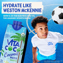 Vita Coco Coconut Water, Pure Organic | Refreshing Coconut Taste | Natural Electrolytes | Vital Nutrients | 11.1 Oz (Pack Of 12)
