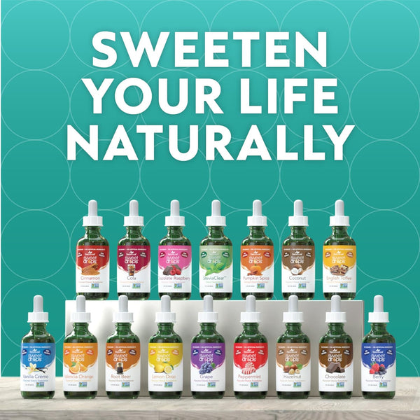 SweetLeaf Sweet Drops Liquid Stevia Sweetener, Organic, Zero Calorie, Keto Friendly, Natural Flavor