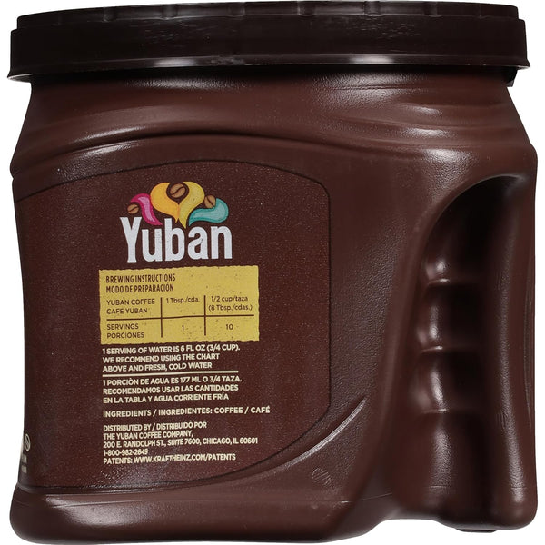 Yuban Traditional Medium Roast Ground Coffee, 27.9 oz, Single Serve Canister