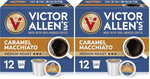 Victor Allen's Hazelnut Flavored Single Serve Coffee Pods for Keurig K-Cup Brewers, 80 Count, Medium Roast