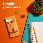 RXBAR Nut Butter and Oat Protein Bars, 12 Count, Dark Chocolate Peanut Butter, 23.2oz Box