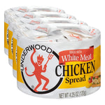 Underwood Deviled Ham Spread 4.25 Ounce 4 Pack Convenience Snacking