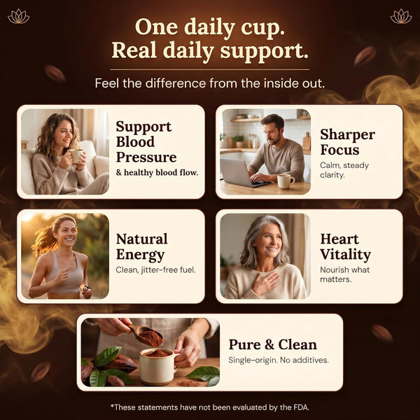 Maia Ceremonial Cacao | High-Flavanol Cacao for Vitality & Wellness