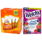 Welch's Fruit Snacks Berries 'N Cherries Snack Box Gluten Free 40 Count