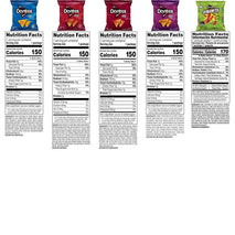 Doritos Flavored Tortilla Chips Variety Pack with 40 Bags in Different Flavors