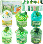 6 Pack Slimes, Pink Slime Kids, Cloud Slime kit for Girls Ages 8-12, Toys for Girls and Boys, for Kids Slime Set Party kit Goodie Bag Stuffers, 4 5 6 7 8 9 10 Year Old Girl Birthday Gift Cute Stuff
