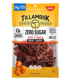 Tillamook Country Smoker Zero Sugar Beef Jerky, Original, 6.5 Ounce