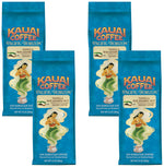 Kauai Coffee Ground Coffee – Smooth, Rich, Medium Roast – 10% Hawaiian Arabica with Coconut Caramel Crunch – 10oz Pack