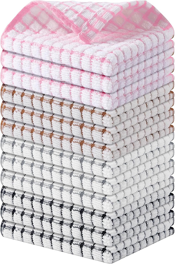 kitinjoy-cotton-8-pack-terry-kitchen-dish-cloths-absorbent-dish-rags-quick-drying