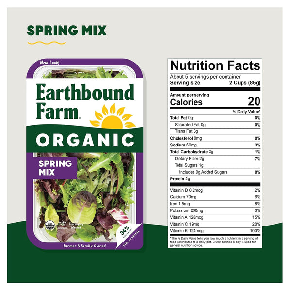 Earthbound Farm Organic Spring Mix 16oz