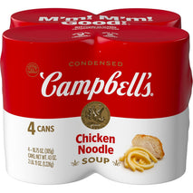 Campbell's Condensed Chicken Noodle Soup, 10.75 Oz Can, Pack of 4