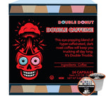 Double Donut Coffee Cappuccino Pods for Keurig K Cups Brewers, 24 Count