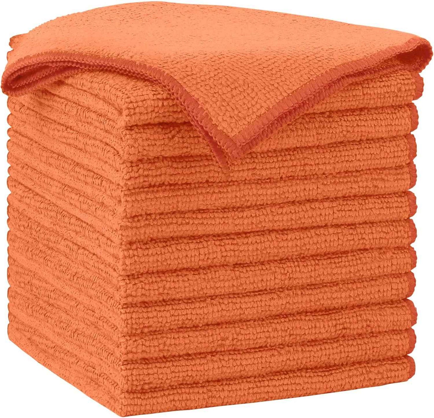 AIDEA Microfiber Cleaning Cloth-50PK, Soft Microfiber Towels for Cars, Absorbent Cleaning Rags, Lint-Free Streak-Free Wash Cloths for House, Kitchen, Window(12in.x12in)