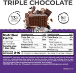 Power Crunch Triple Chocolate Protein Energy Wafer Bars, 12 Count, 1.4 Ounce Each