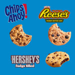 CHIPS AHOY! Cookies Variety Pack, 50 Snack Packs, 2 Cookies Per Pack