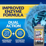 RID-X Septic Tank Treatment Platinum Liquid 6 Month Supply with x2 More Waste Reduction