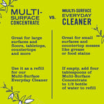 Mrs. Meyer's All-Purpose Cleaner Spray, Lemon Verbena, 16 fl oz, Cruelty Free, Pack of 3