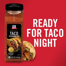 McCormick Taco Seasoning Mix, 24 oz, Premium, No MSG, No Artificial Flavors, For Tacos, Nachos, Fajitas