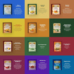 Twinings 48 Tea Bags Herbal Variety Pack, 12 Flavors, Caffeine-Free, Individually Wrapped