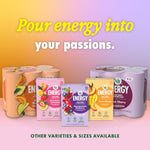 V8 Energy Orange Pineapple Drink, 8oz Cans, 6-Pack, Caffeine, B Vitamins