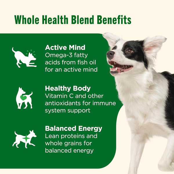 Rachael Ray Nutrish Dry Dog Food Real Chicken & Veggies Recipe Whole Health Blend, 40 lbs for Adult Dogs