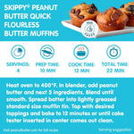 SKIPPY Natural Peanut Butter Creamy Twin Pack, 40 Ounces, Pack of 2 - Gluten-Free, Kosher Certified