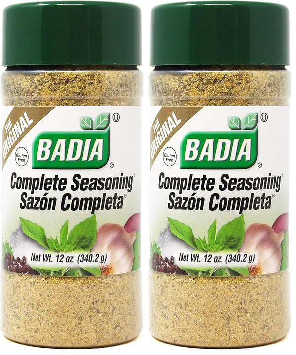 Badia 6 oz All-Purpose Seasoning, Gluten-Free and Kosher Spice Blend for Meats and Vegetables