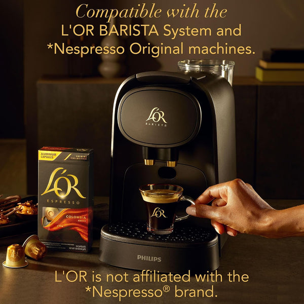 L'OR Espresso Capsules Variety Pack 30 Count Compatible with L'OR BARISTA and Nespresso Original Machines