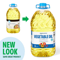 Amazon Grocery, Vegetable Oil, 128 Fl Oz