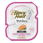 purina fancy feast petites seared salmon entree gourmet wet cat food pack of 12 2.8 oz tubs