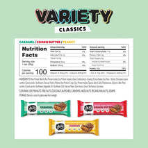 YuBi Bars Variety Pack, 12 Pack, 14.8oz, Gluten Free, Dairy Free, Non-GMO, Low Sugar, Low Carb