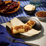 Del Real Foods Beef Tamales – Authentic Hand-Wrapped Corn Masa with Red Chile Sauce, Heat & Serve, Microwave-Ready in Minutes Meals, 24oz Refrigerated