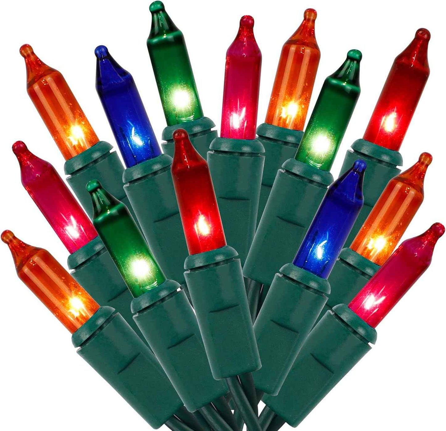 Christmas Lights, 150 Count 29 FT Christmas Mini String Lights, Green Wire Fairy Light, 120V UL Certified Connectable Xmas Tree Light for Patio, Holiday, Party, Outdoor Indoor Decoration, Warm White