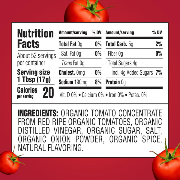 heinz organic tomato ketchup 32 oz bottle non-gmo kosher certified