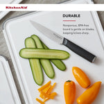 KitchenAid Classic Cutting Board with Perimeter Trench and Non Slip Edges